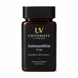 University Vitamins Astaxanthin supplement bottle