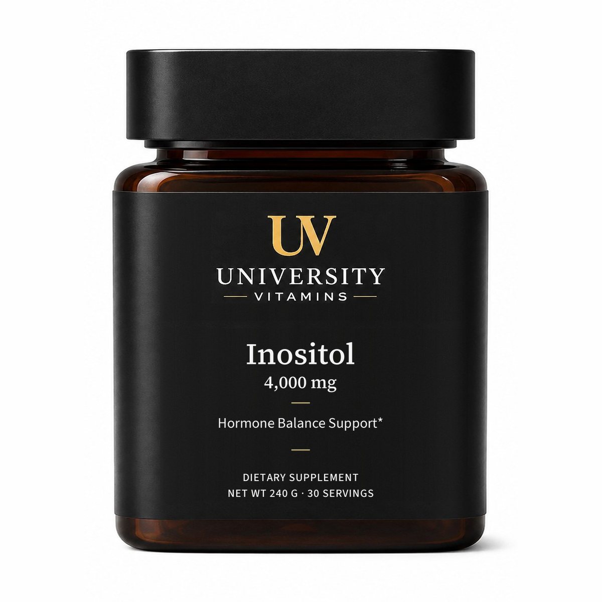University Vitamins Inositol supplement bottle