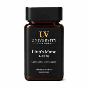 University Vitamins lions mane