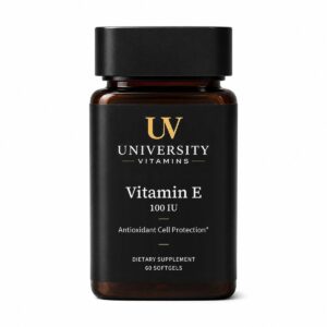 University Vitamins Vitamin E supplement bottle