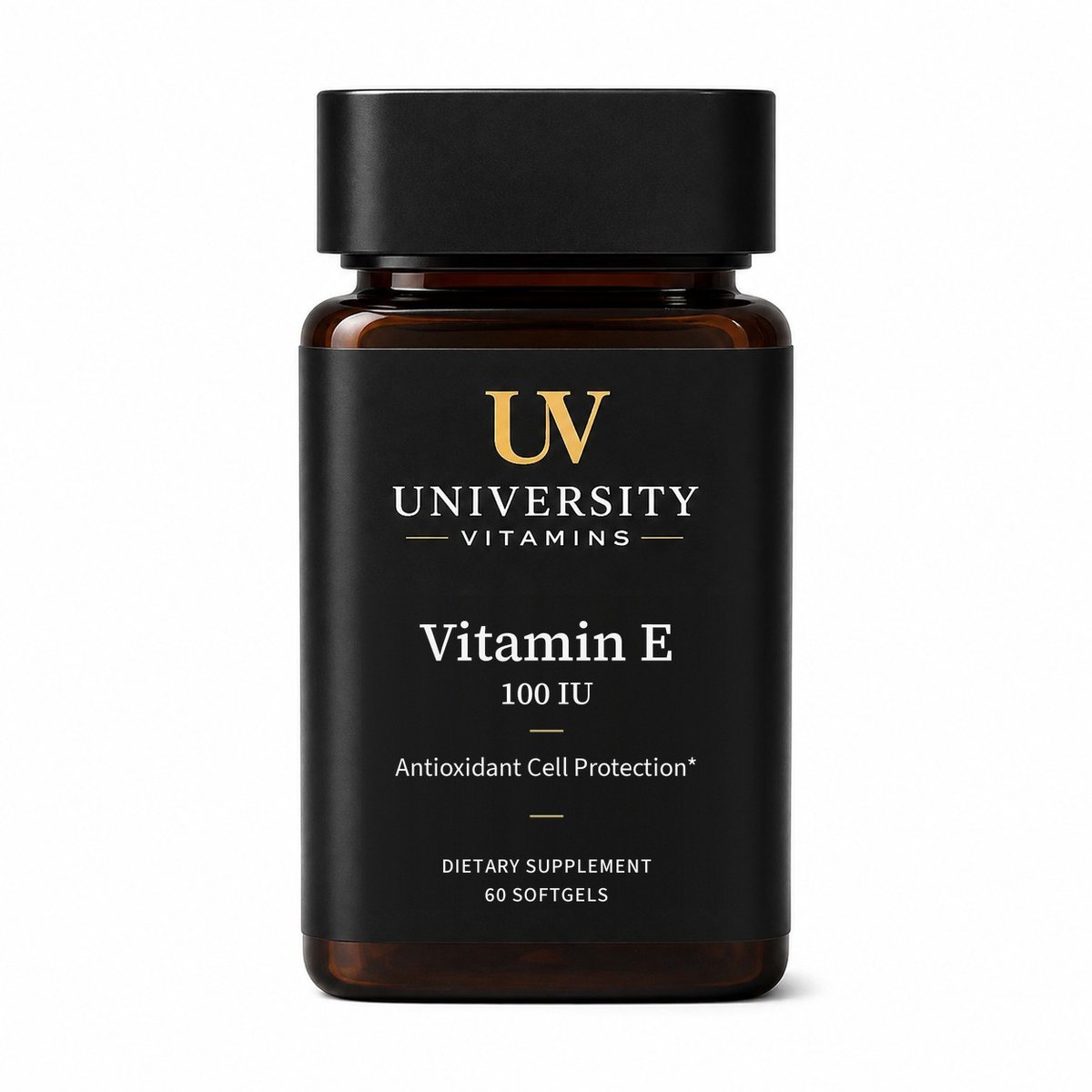 University Vitamins Vitamin E supplement bottle